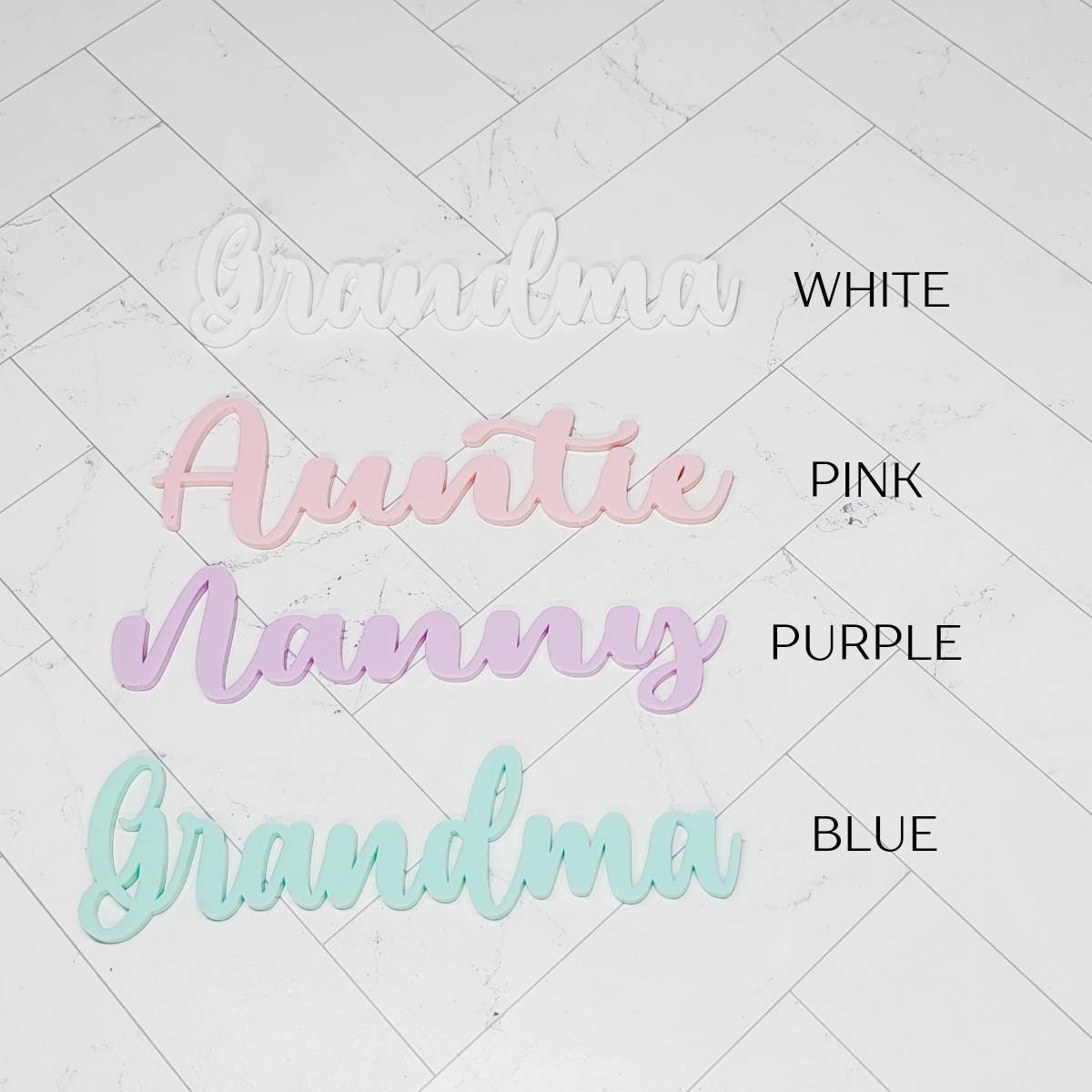 Kid Artwork Sign, Drawing Sign, Personalized Mother's Day Gift, Present for Grandma, Handmade Gift From Children, Dad Gift, Grandpa Present