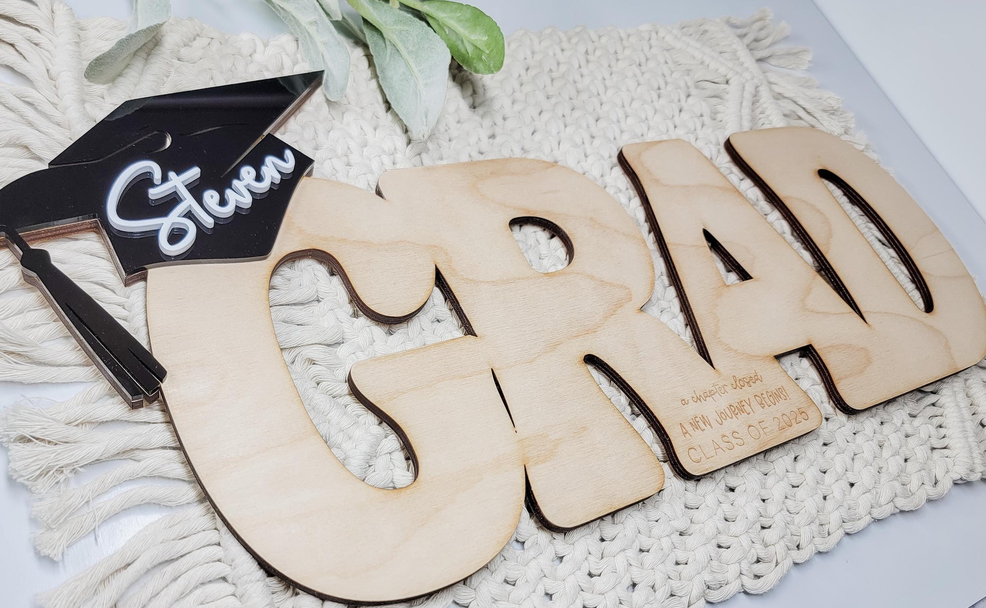 Graduation Signature Sign, Personalized Senior Sign, Grad Party Signature Book, Senior Keepsake