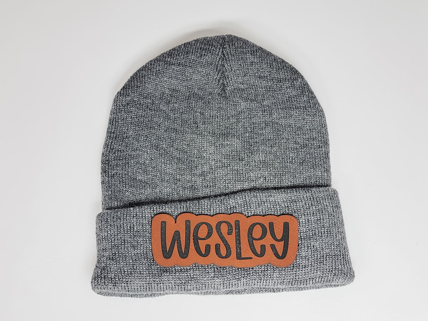 Personalized Beanie, Winter Hat, Customized Beanie, Hat with Patch, Christmas Gift, Stocking Stuffer for Kids