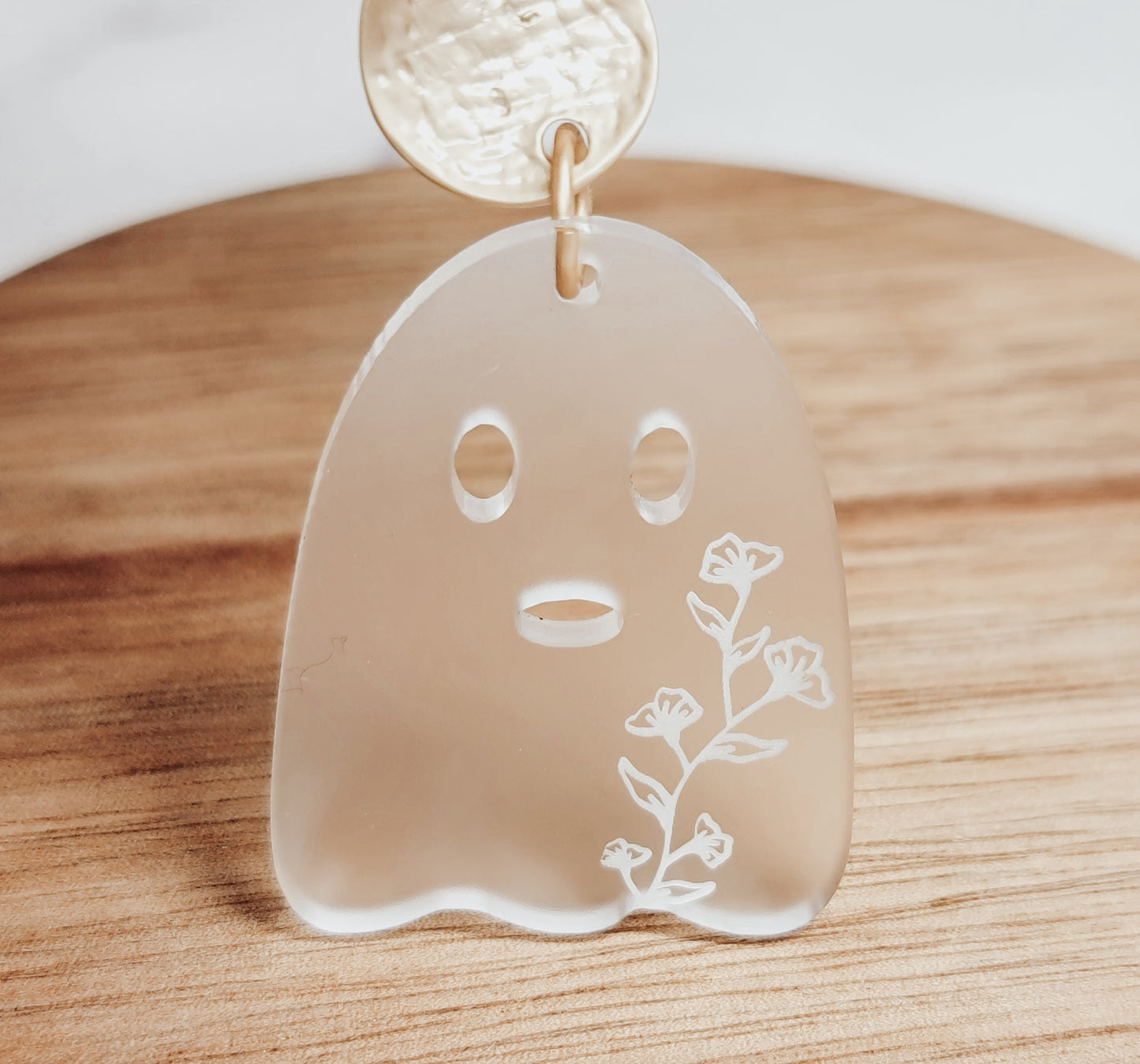 Ghost Floral Earrings