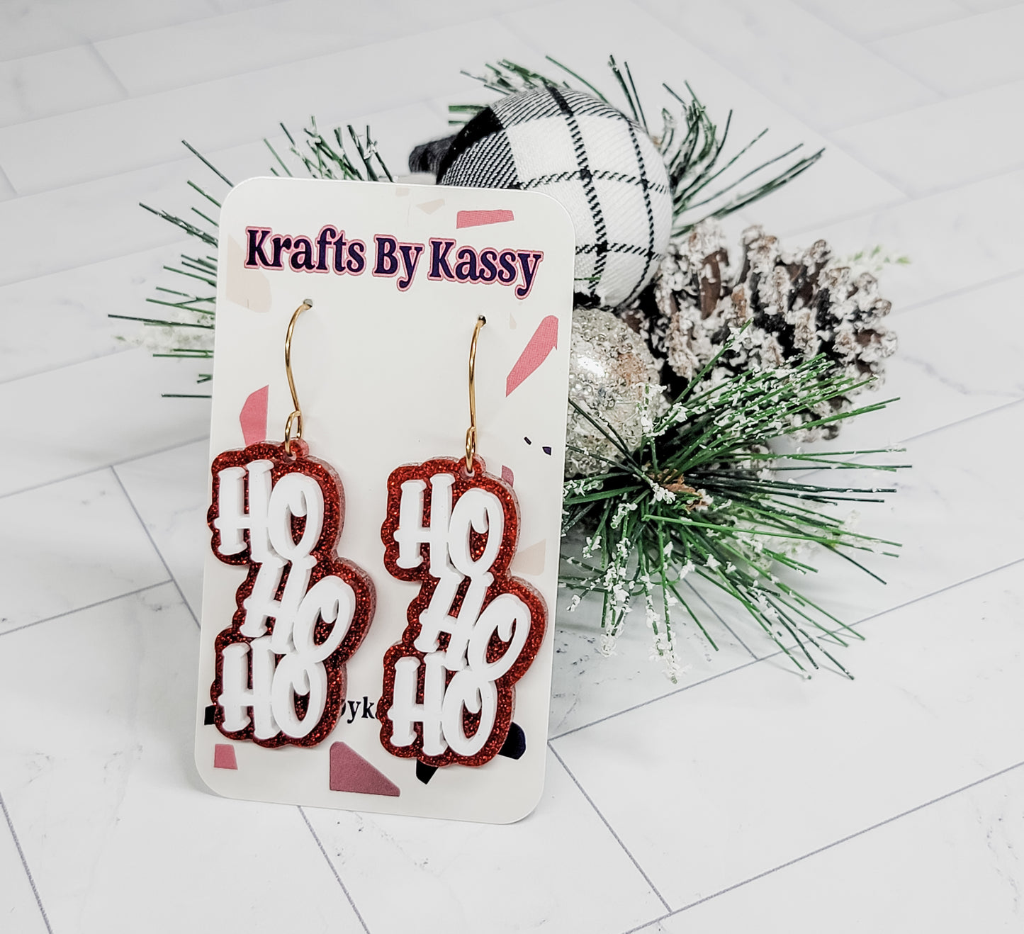 Ho Ho Ho Earrings