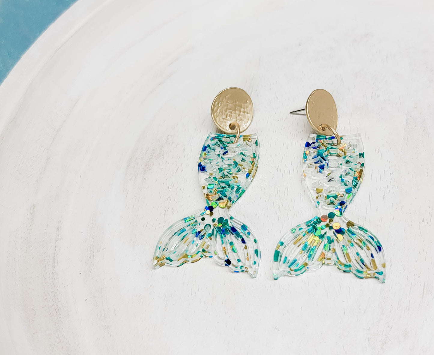 Mermaid Tail Earrings