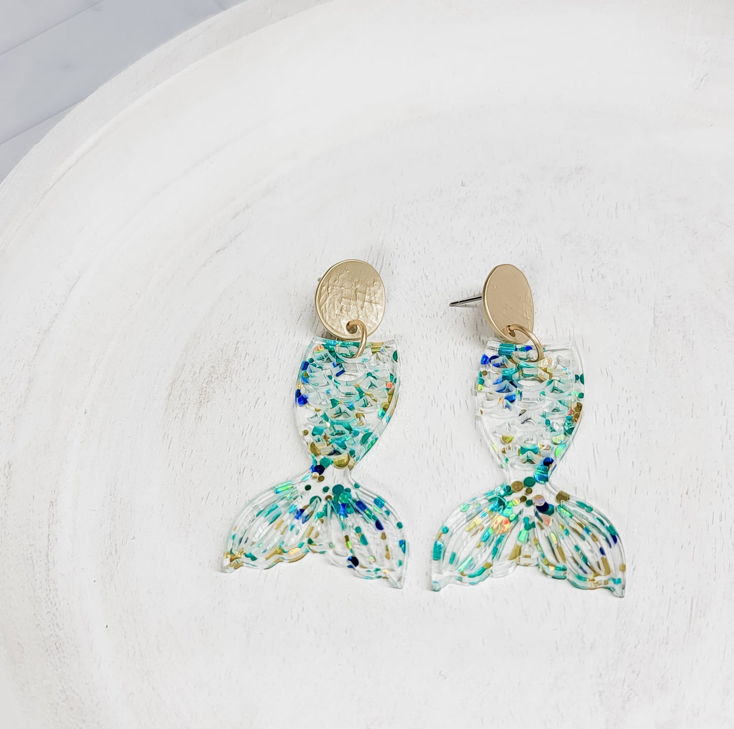Mermaid Tail Earrings