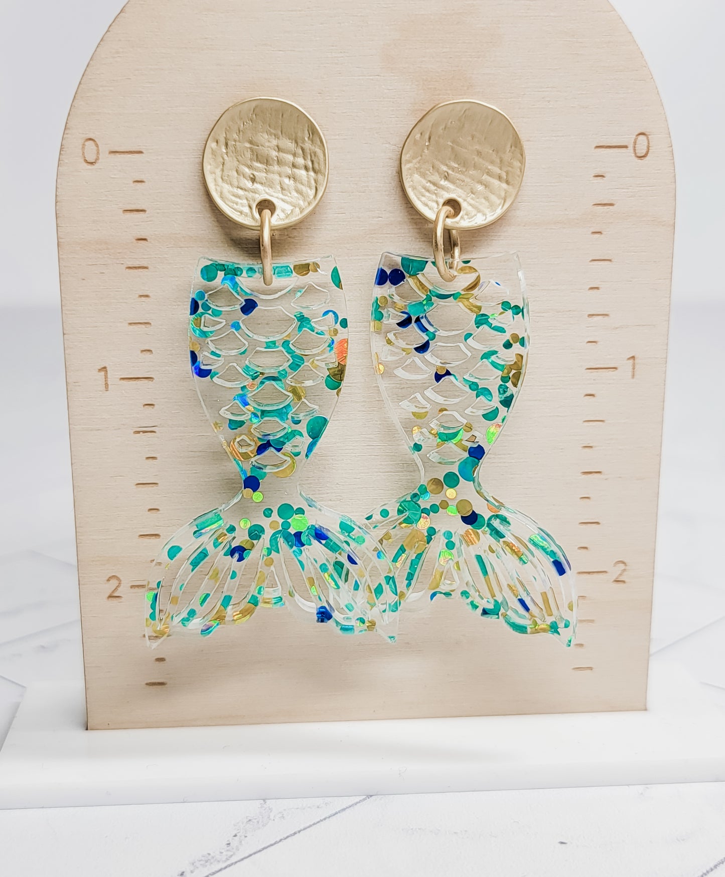 Mermaid Tail Earrings