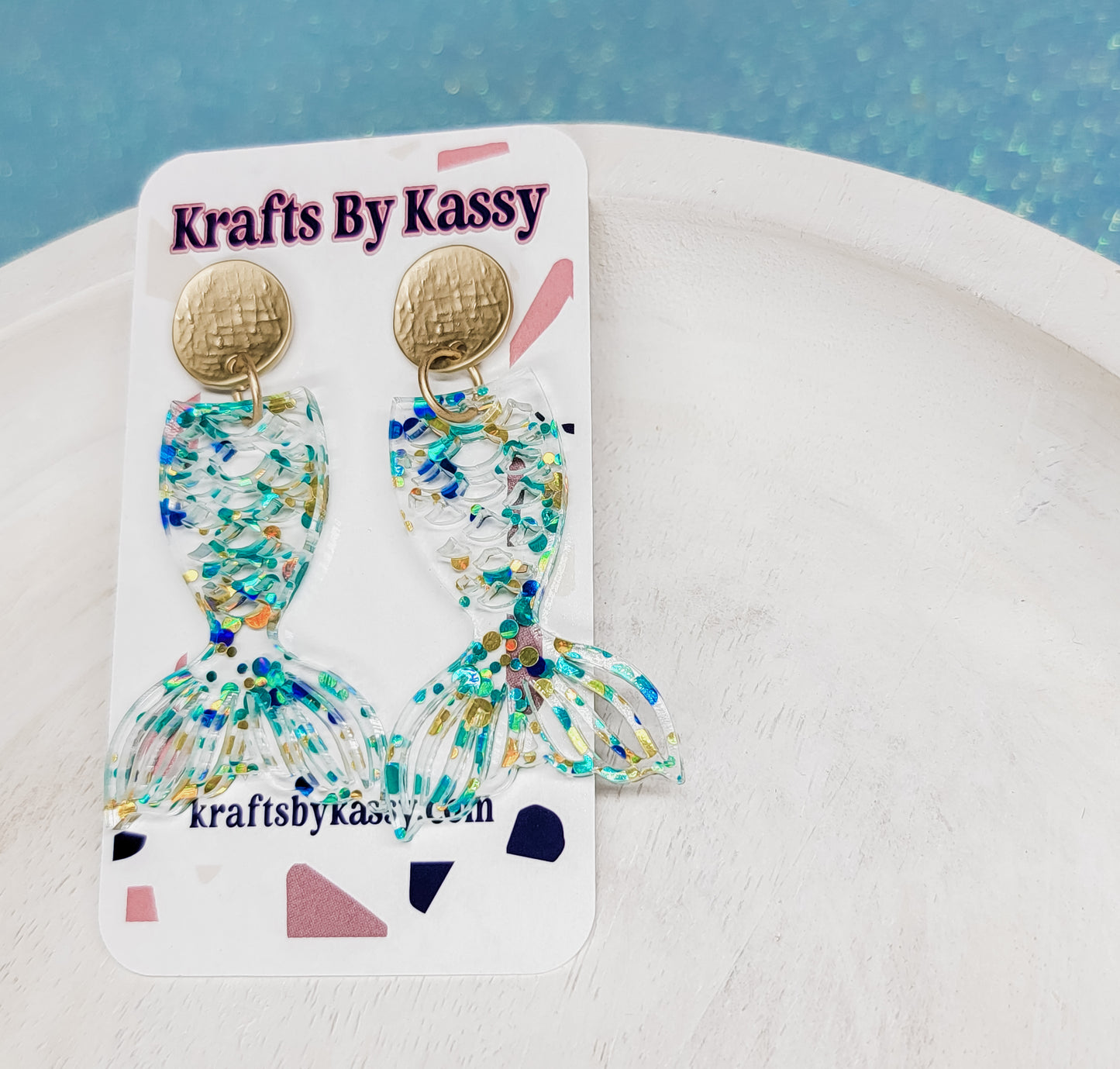 Mermaid Tail Earrings