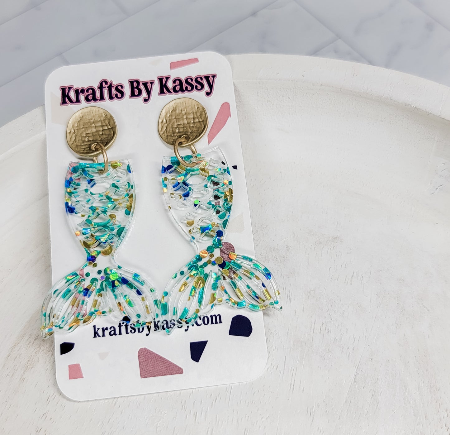 Mermaid Tail Earrings