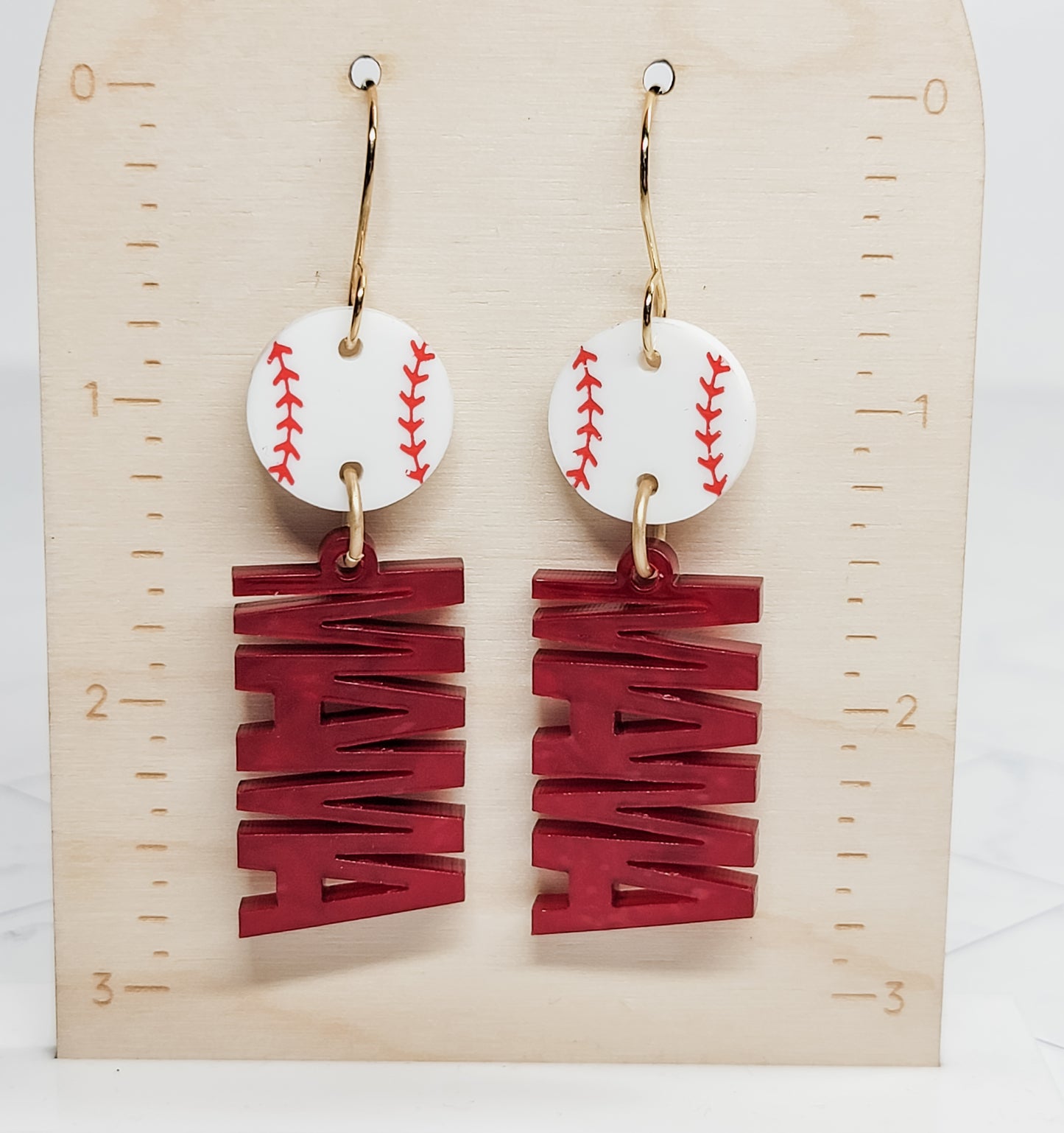Baseball Mama Earrings