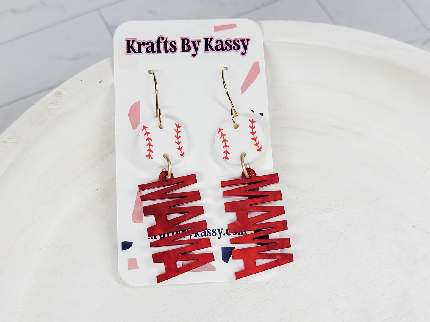 Baseball Mama Earrings