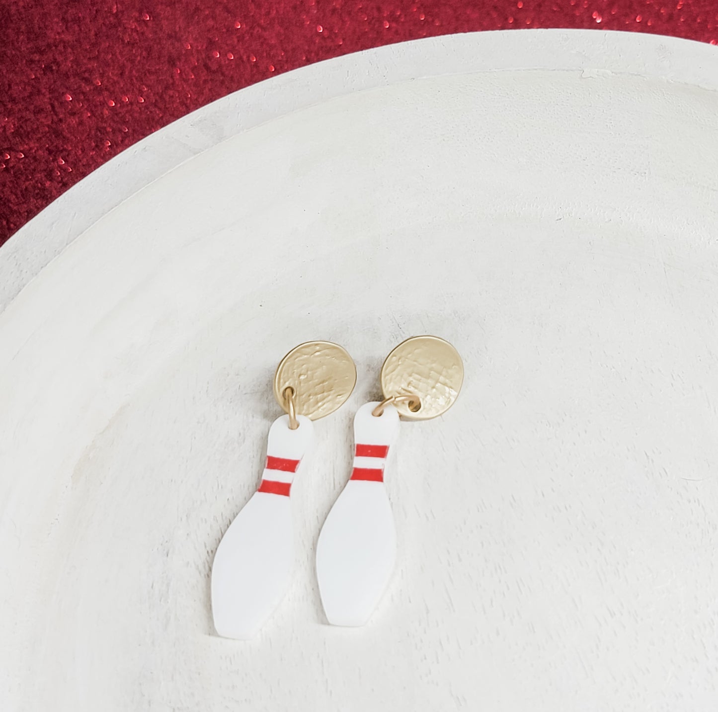 Bowling Pin Earrings