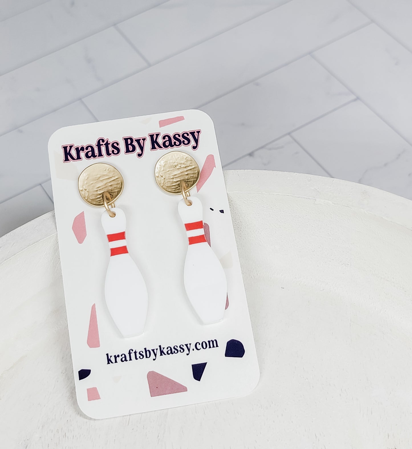 Bowling Pin Earrings