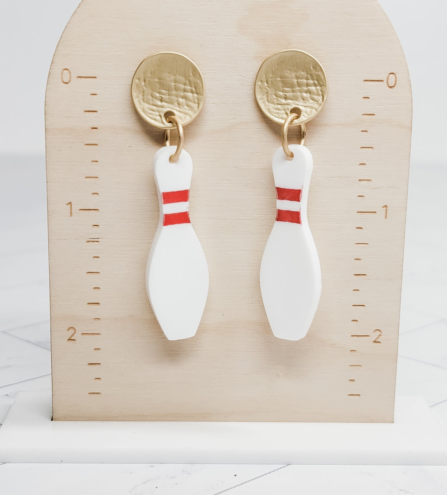 Bowling Pin Earrings