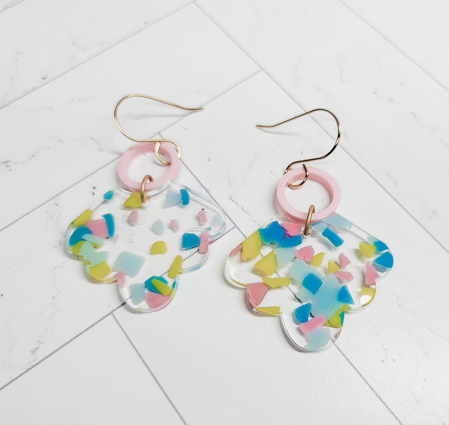 Flowy Floral Earrings