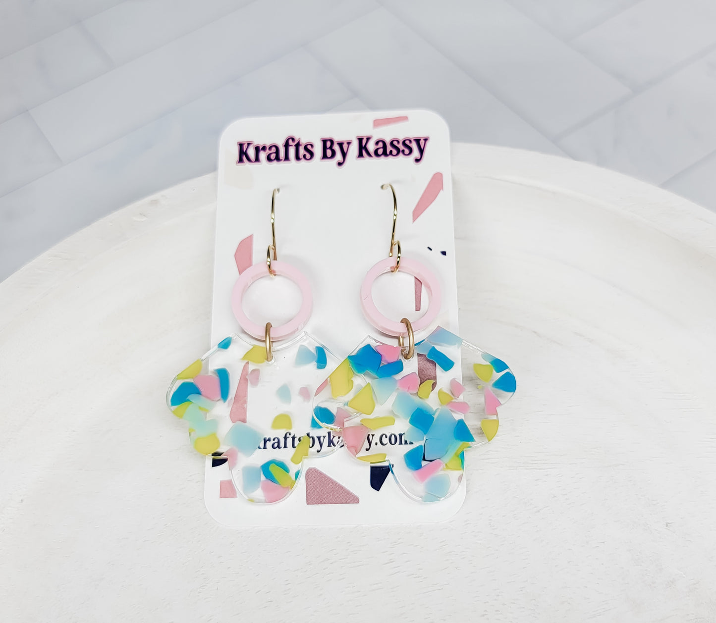 Flowy Floral Earrings