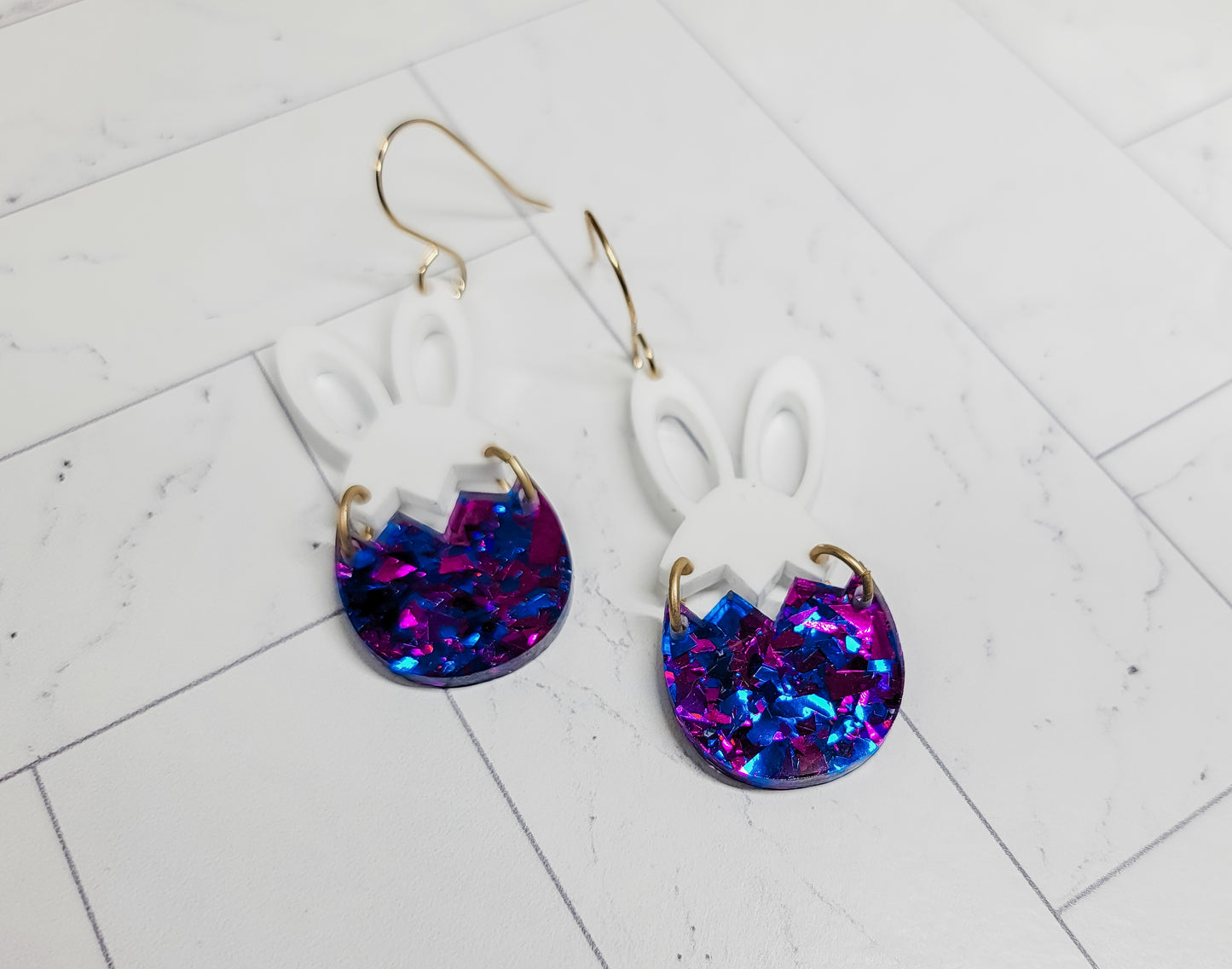 Confetti Bunny Earrings