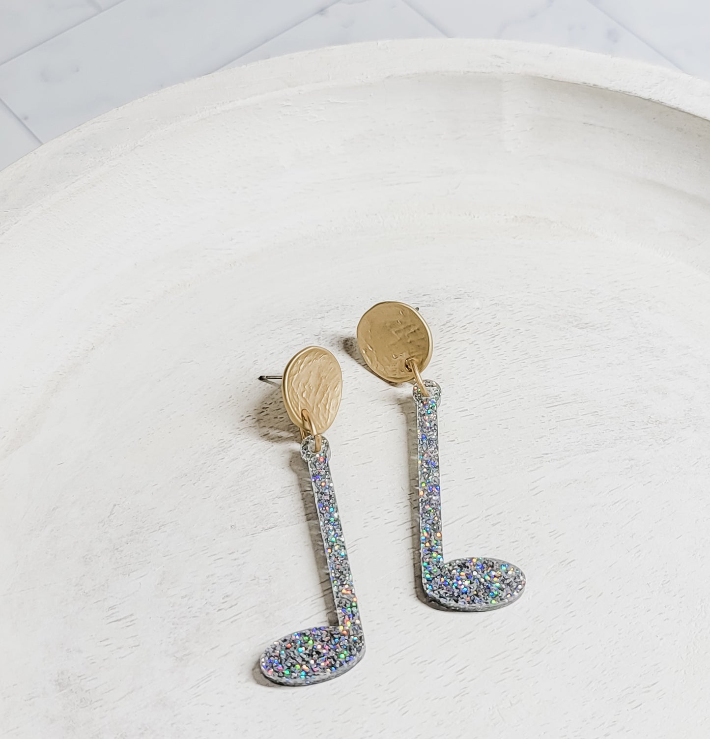 Golf Club Earrings