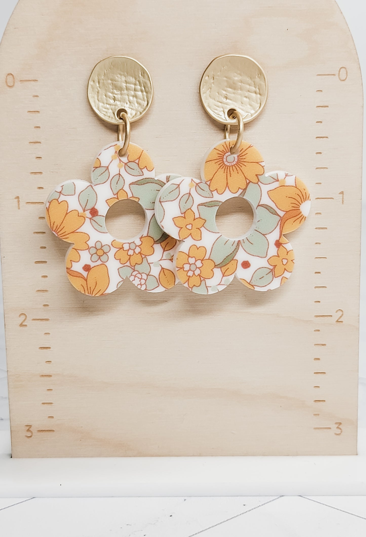 Boho Floral Studs