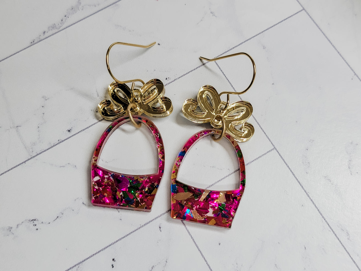 Easter Basket Earrings