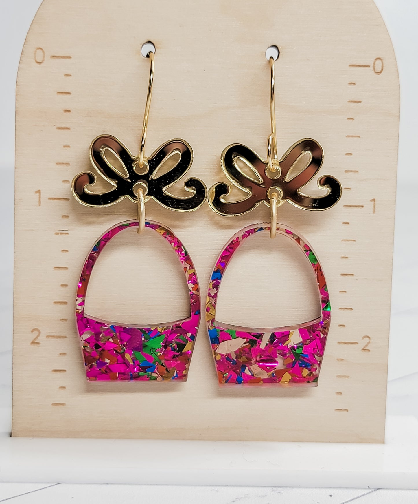 Easter Basket Earrings