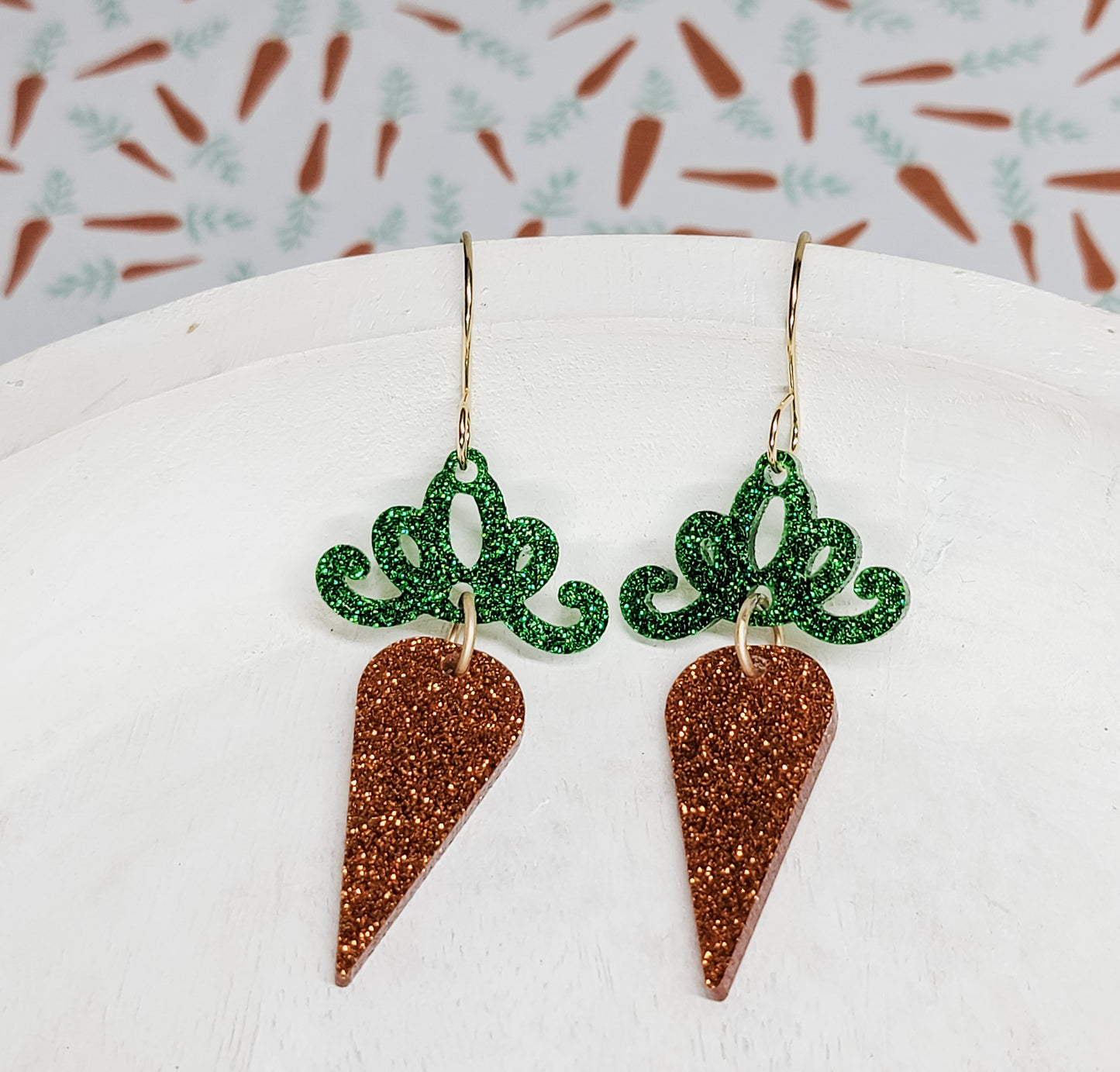 Carrot Earrings