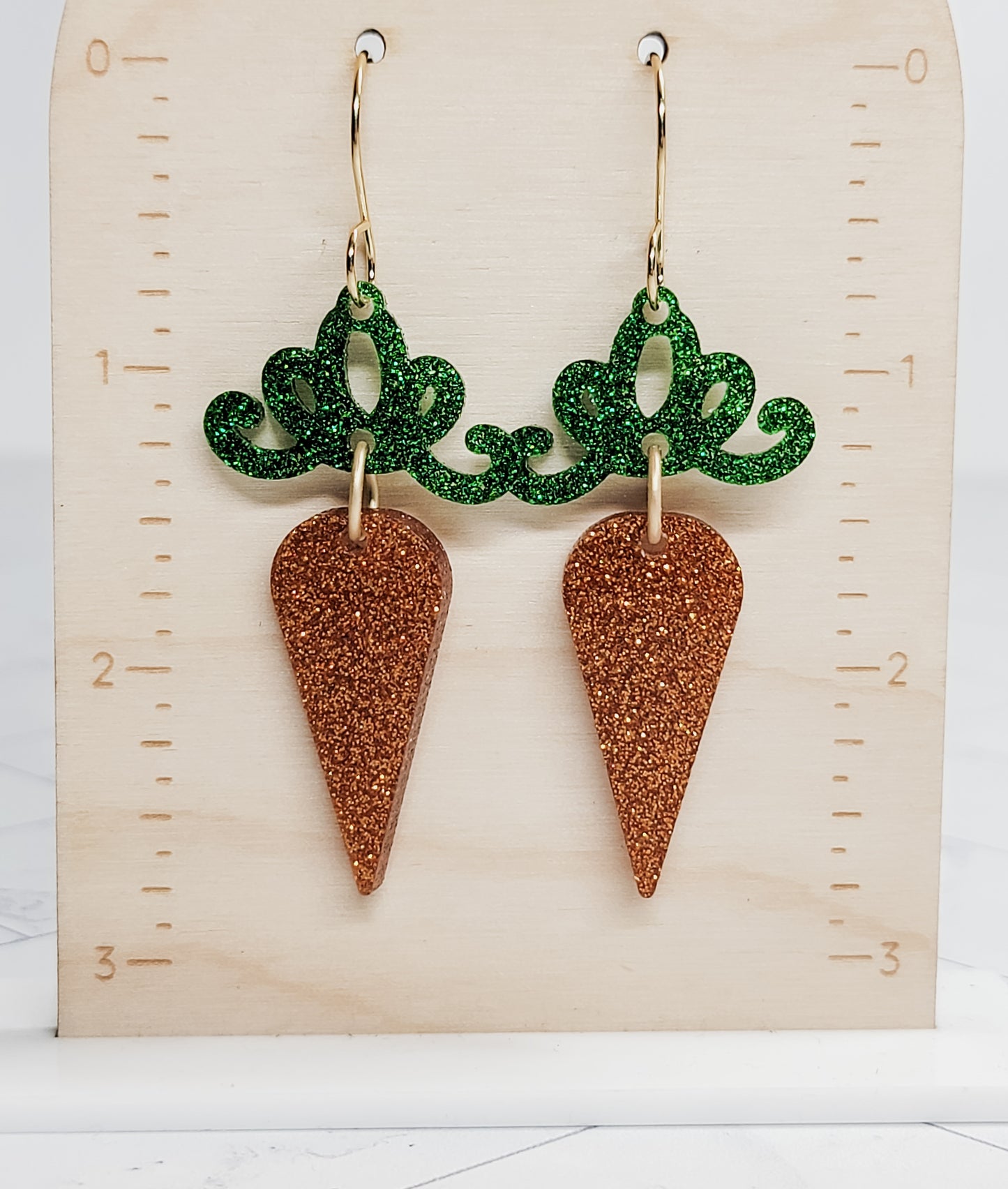 Carrot Earrings