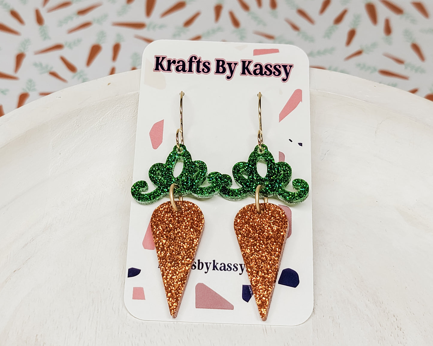 Carrot Earrings