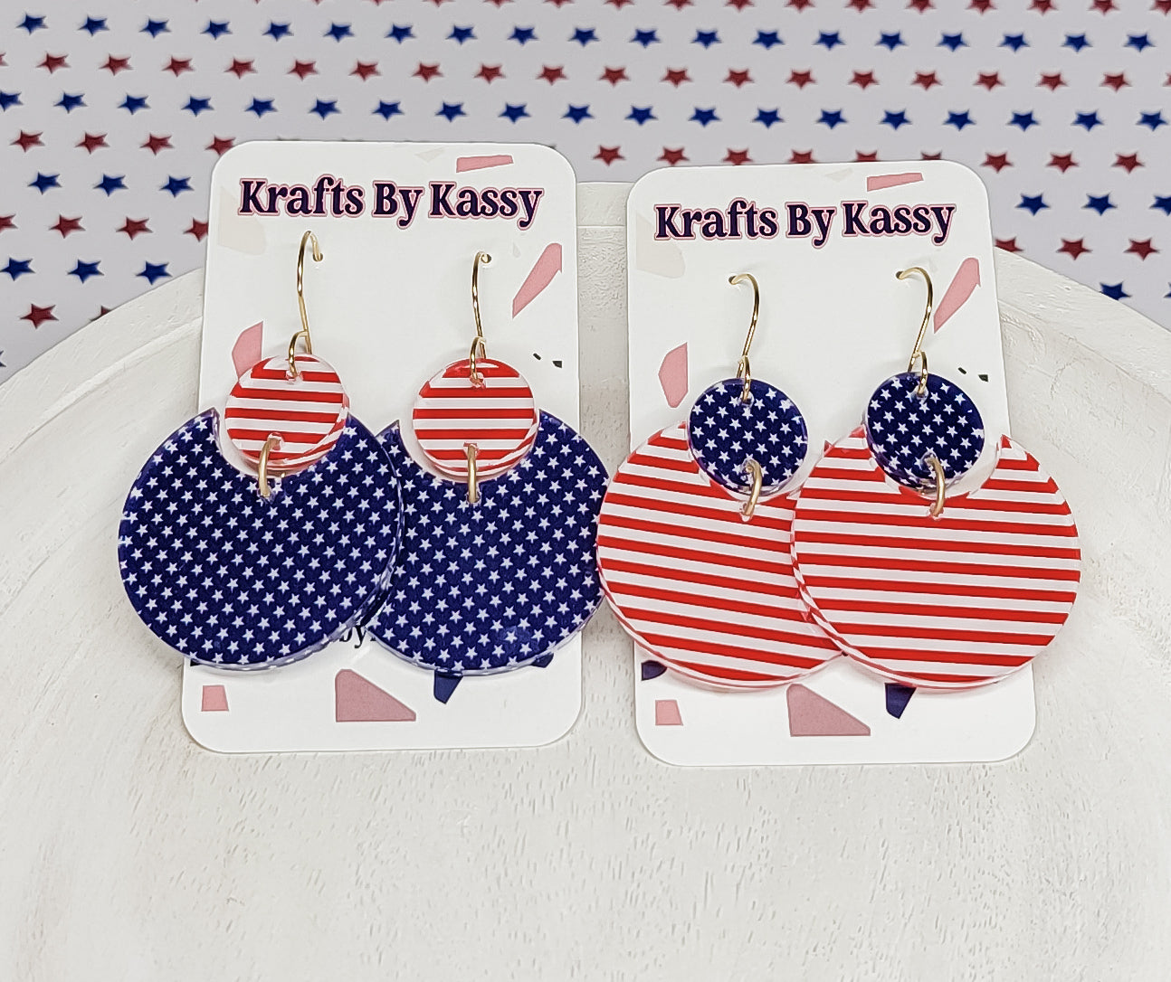 Stars & Stripes Earrings