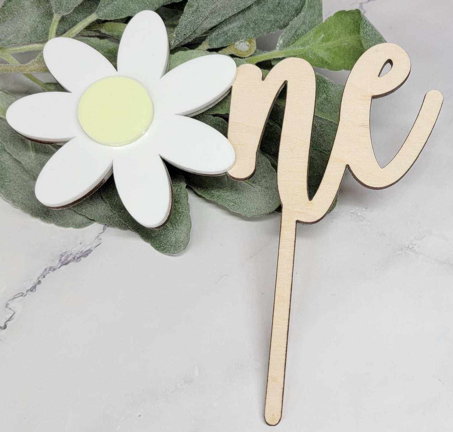 Daisy Cake Topper, One Cake Topper, First Birthday, First Birthday Photo Shoot Prop, Cake Topper Birthday, Spring Cake Smash Topper, Daisy