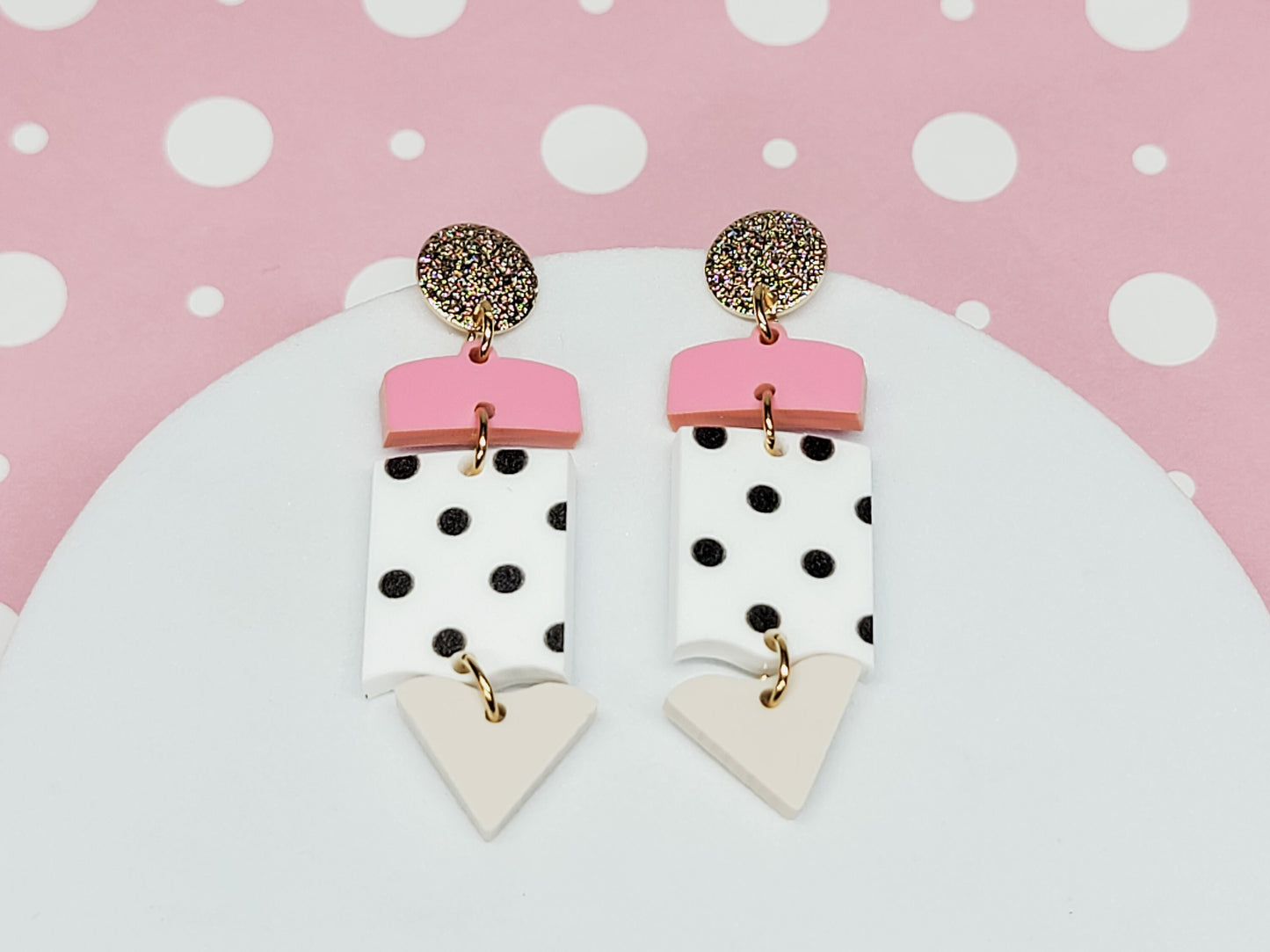 Pencil Acrylic Earring, Teacher Gift, Fun Accessory, Teacher Jewelry