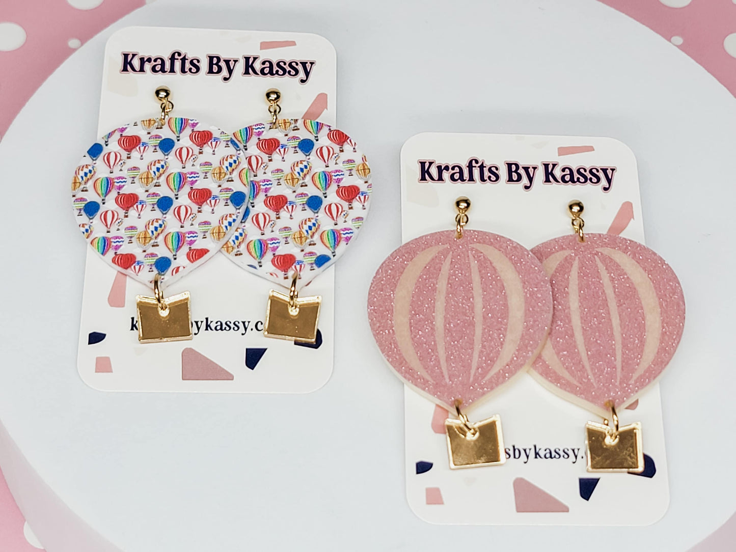 Hot Air Balloon Earrings, Summer Jewelry, Fun Accessories, Beach Earrings, Hot Air Balloon Jewelry