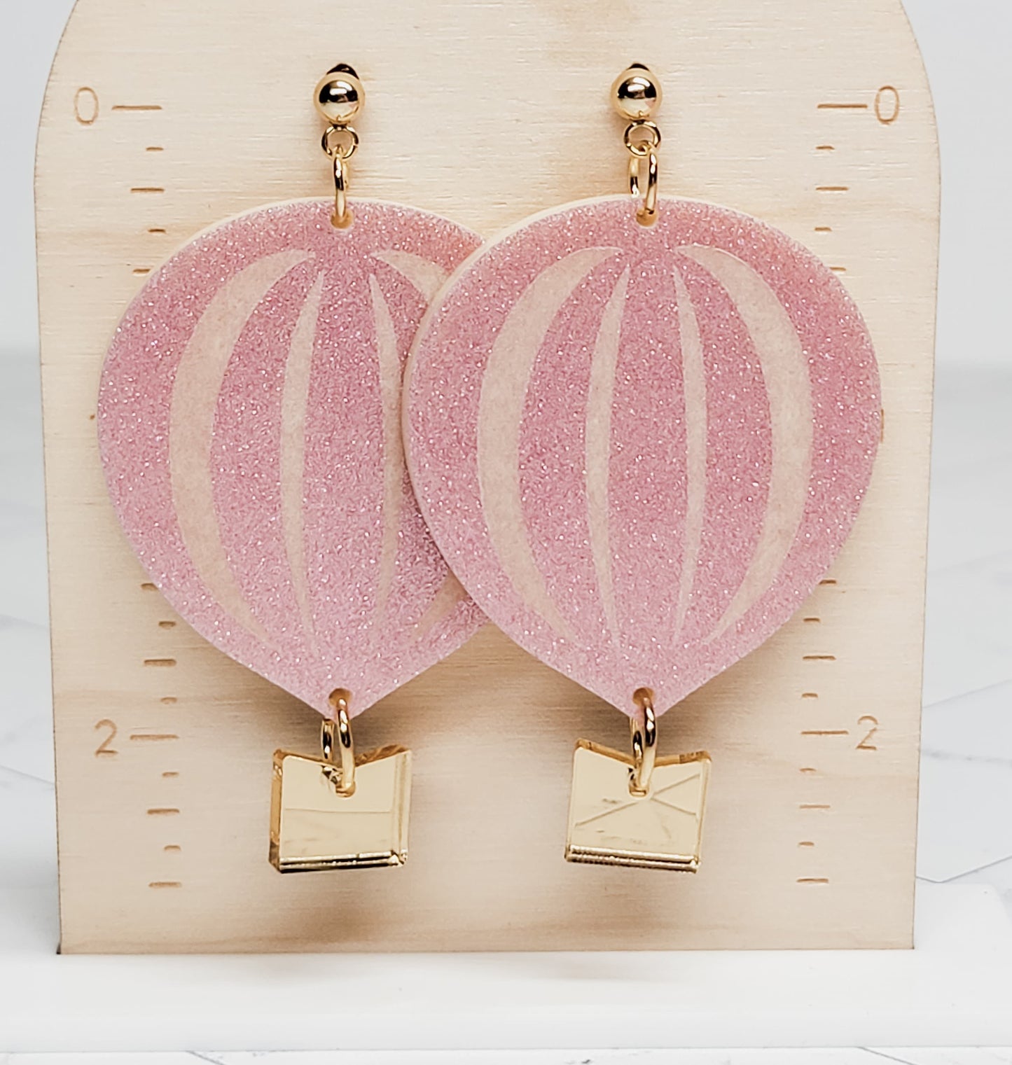 Hot Air Balloon Earrings, Summer Jewelry, Fun Accessories, Beach Earrings, Hot Air Balloon Jewelry