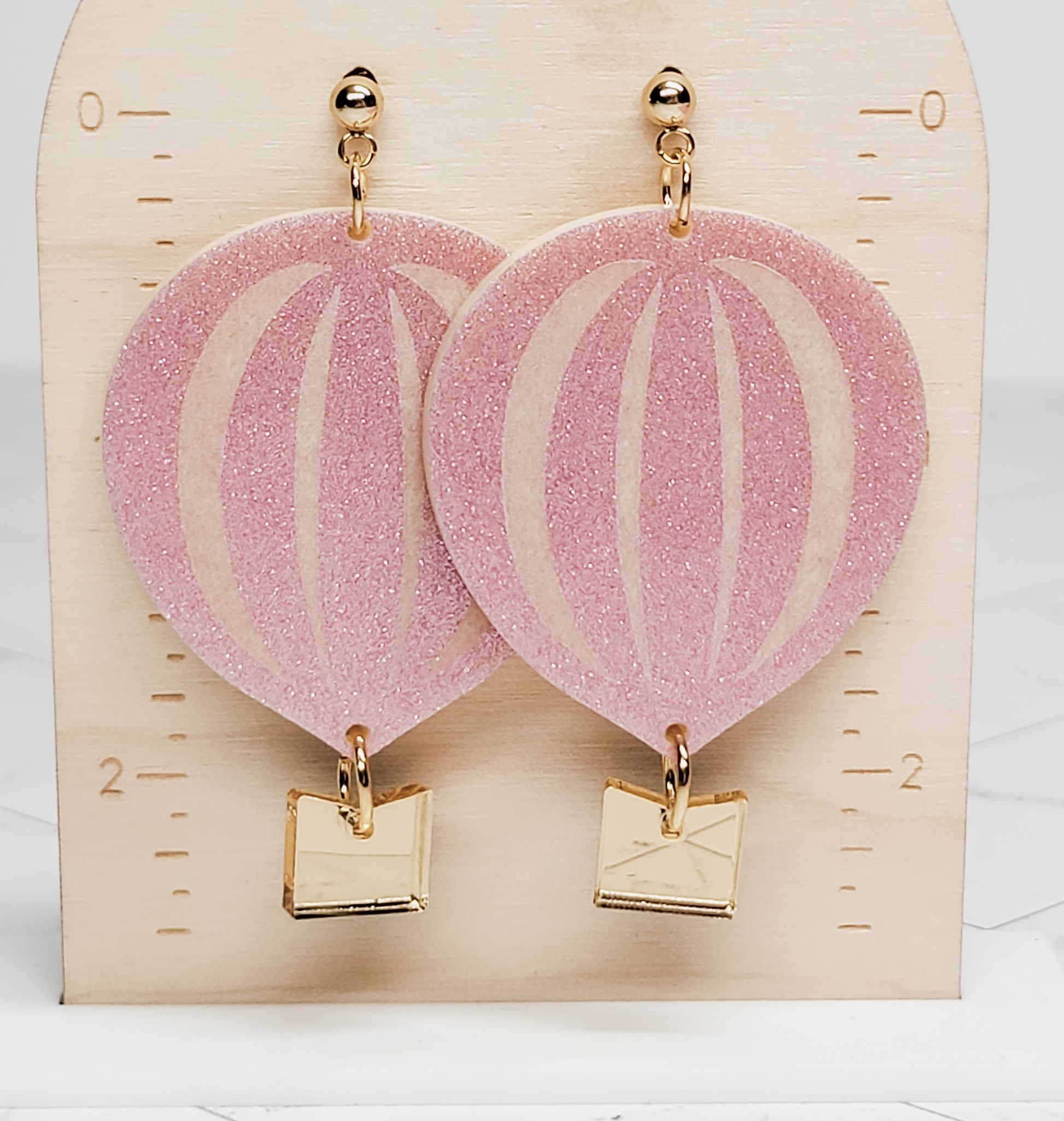 Hot Air Balloon Earrings, Summer Jewelry, Fun Accessories, Beach Earrings, Hot Air Balloon Jewelry