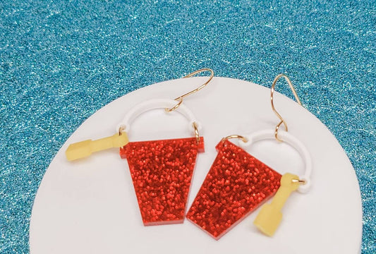 Sand Bucket Earrings