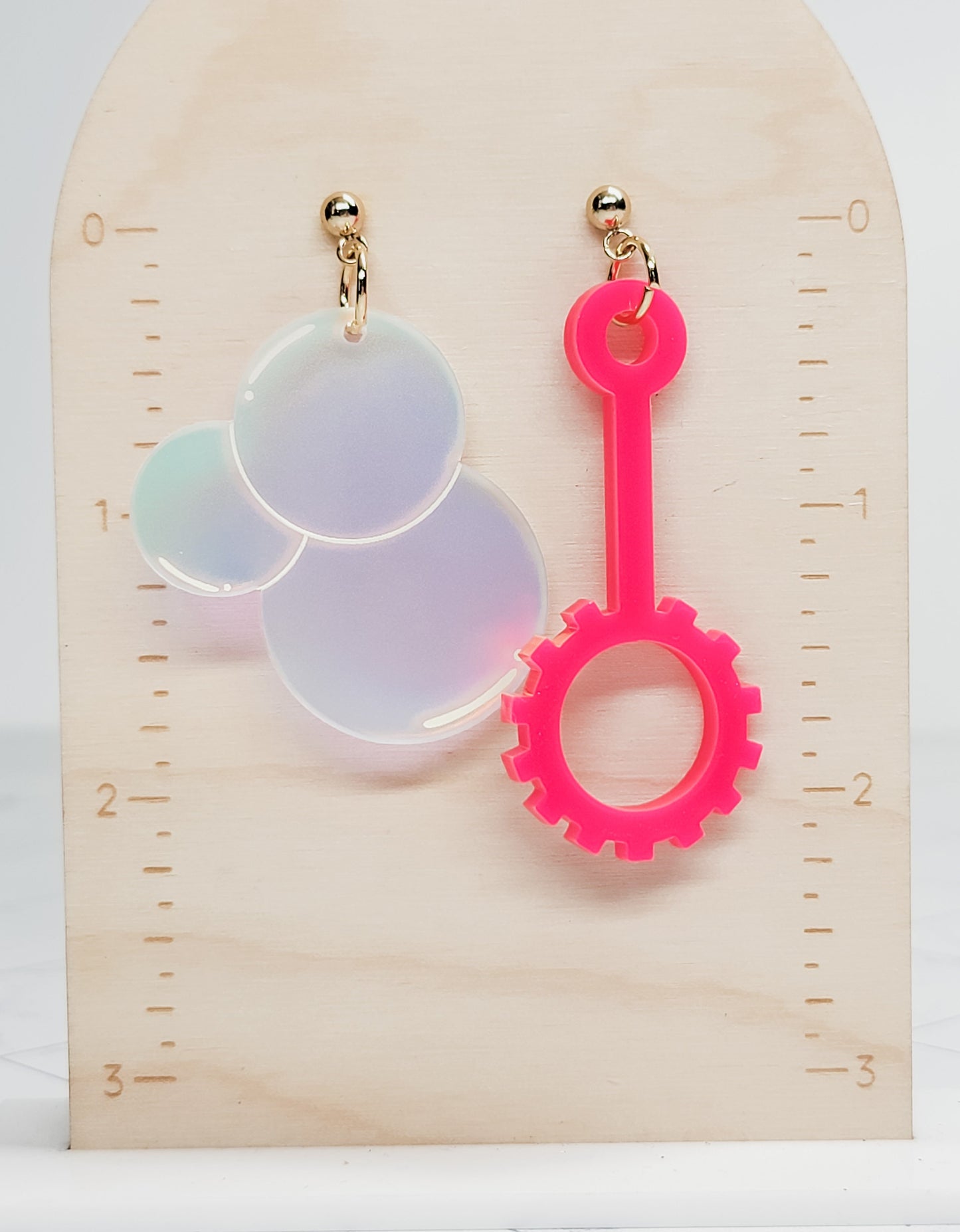 Bubble Wand Earrings