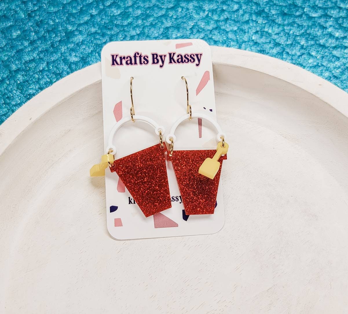 Sand Bucket Earrings