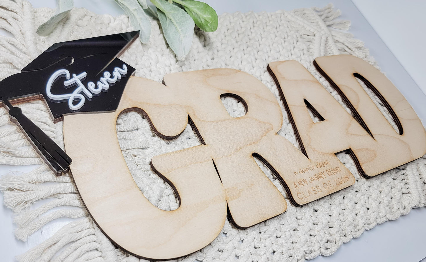 Graduation Signature Sign, Personalized Senior Sign, Grad Party Signature Book, Senior Keepsake