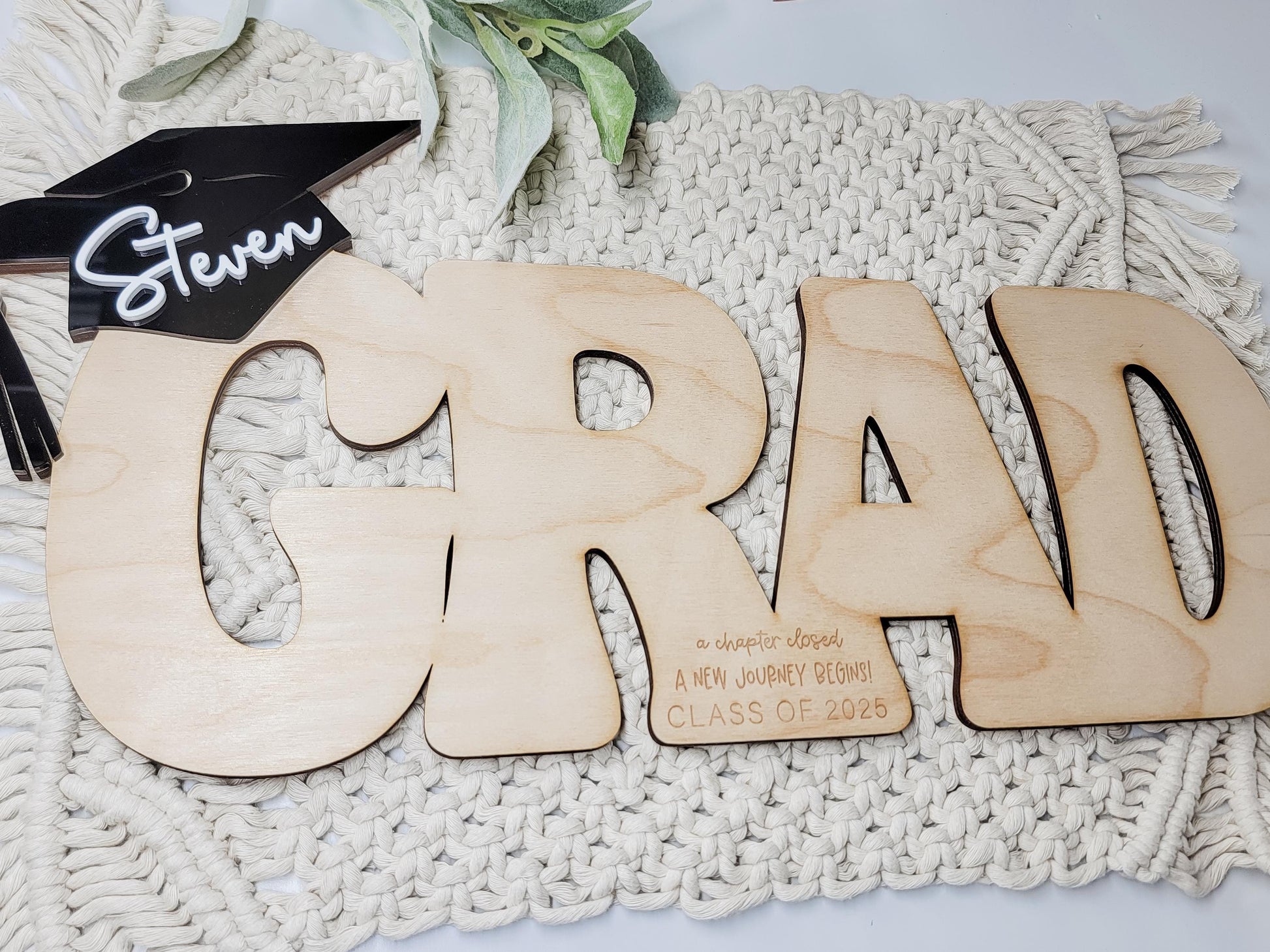 Graduation Signature Sign, Personalized Senior Sign, Grad Party Signature Book, Senior Keepsake