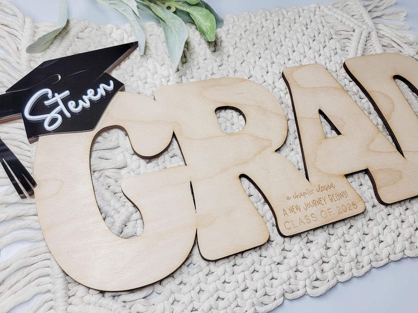 Graduation Signature Sign, Personalized Senior Sign, Grad Party Signature Book, Senior Keepsake