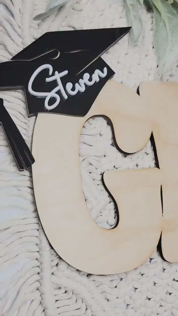 Graduation Signature Sign, Personalized Senior Sign, Grad Party Signature Book, Senior Keepsake