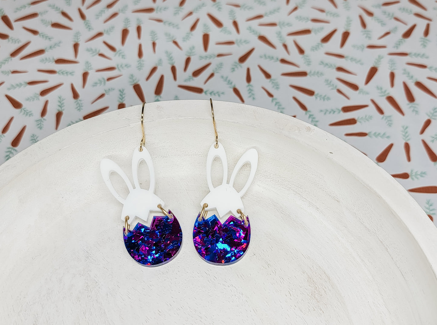 Confetti Bunny Earrings
