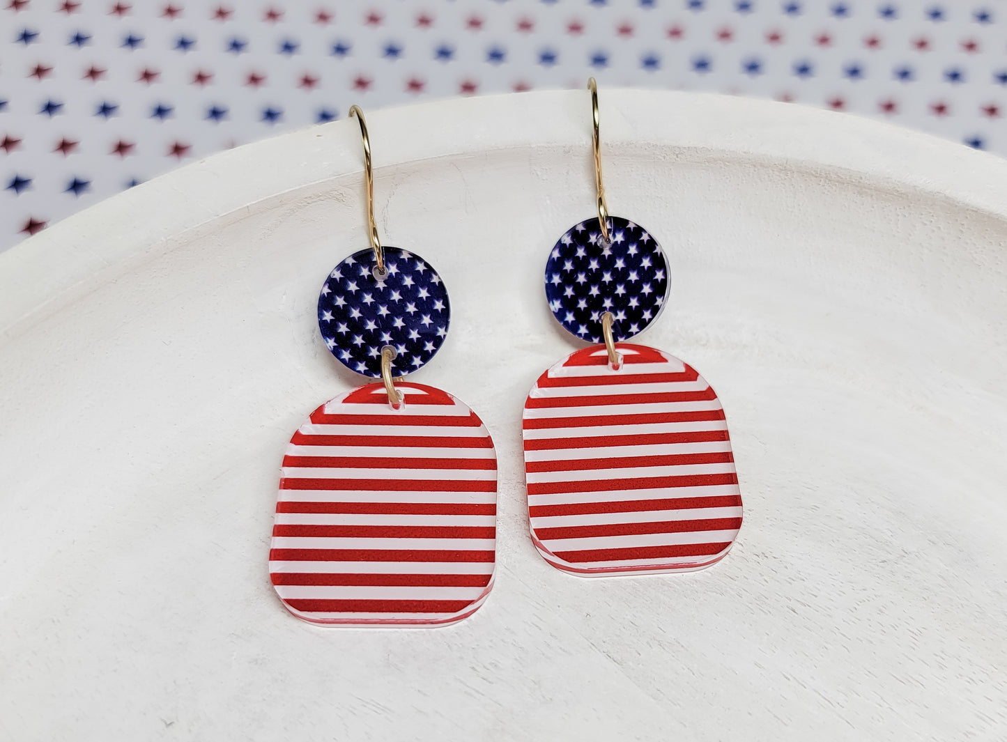 Stars & Stripes Earrings