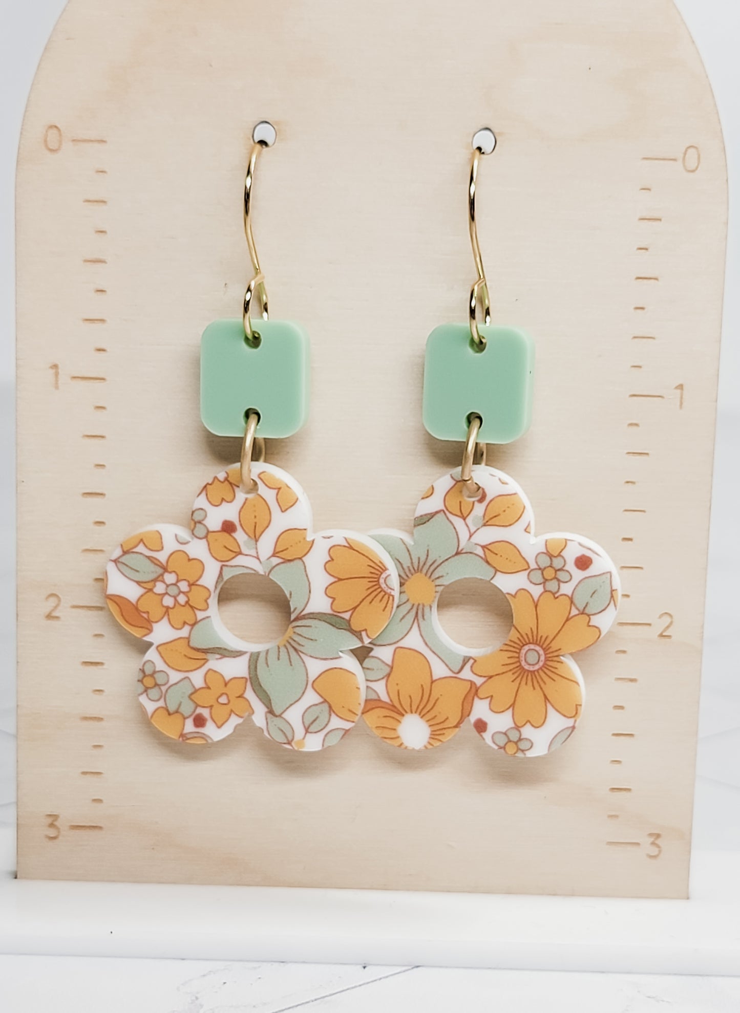 Boho Floral Earrings