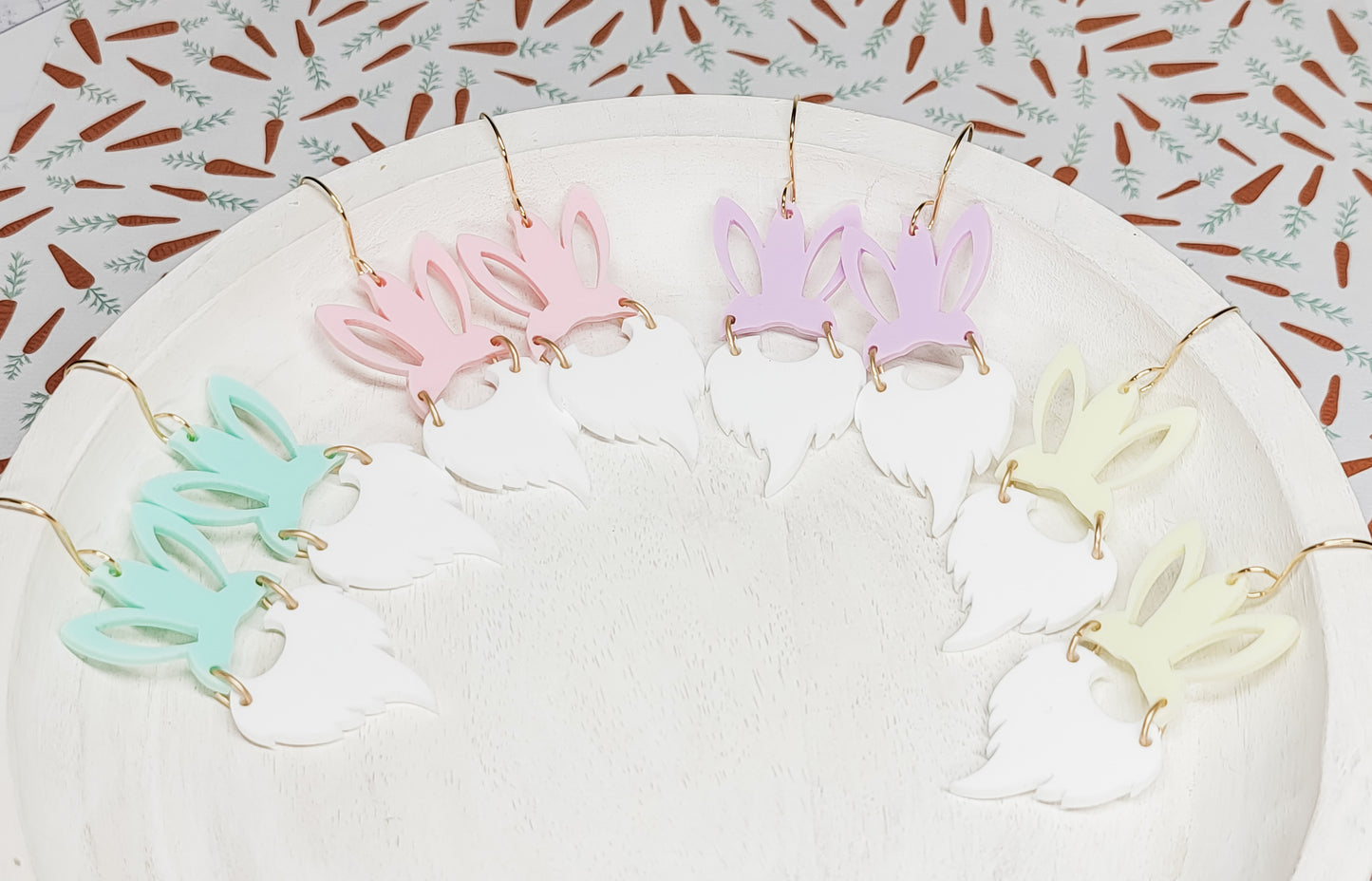 Pastel Gnome Earrings