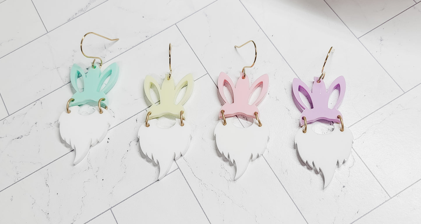 Pastel Gnome Earrings