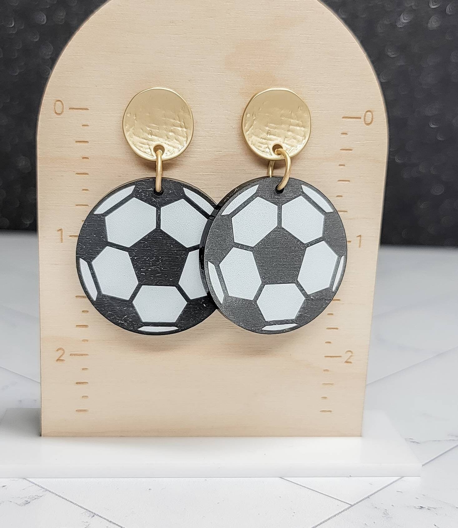Soccer Earrings – Krafts By Kassy